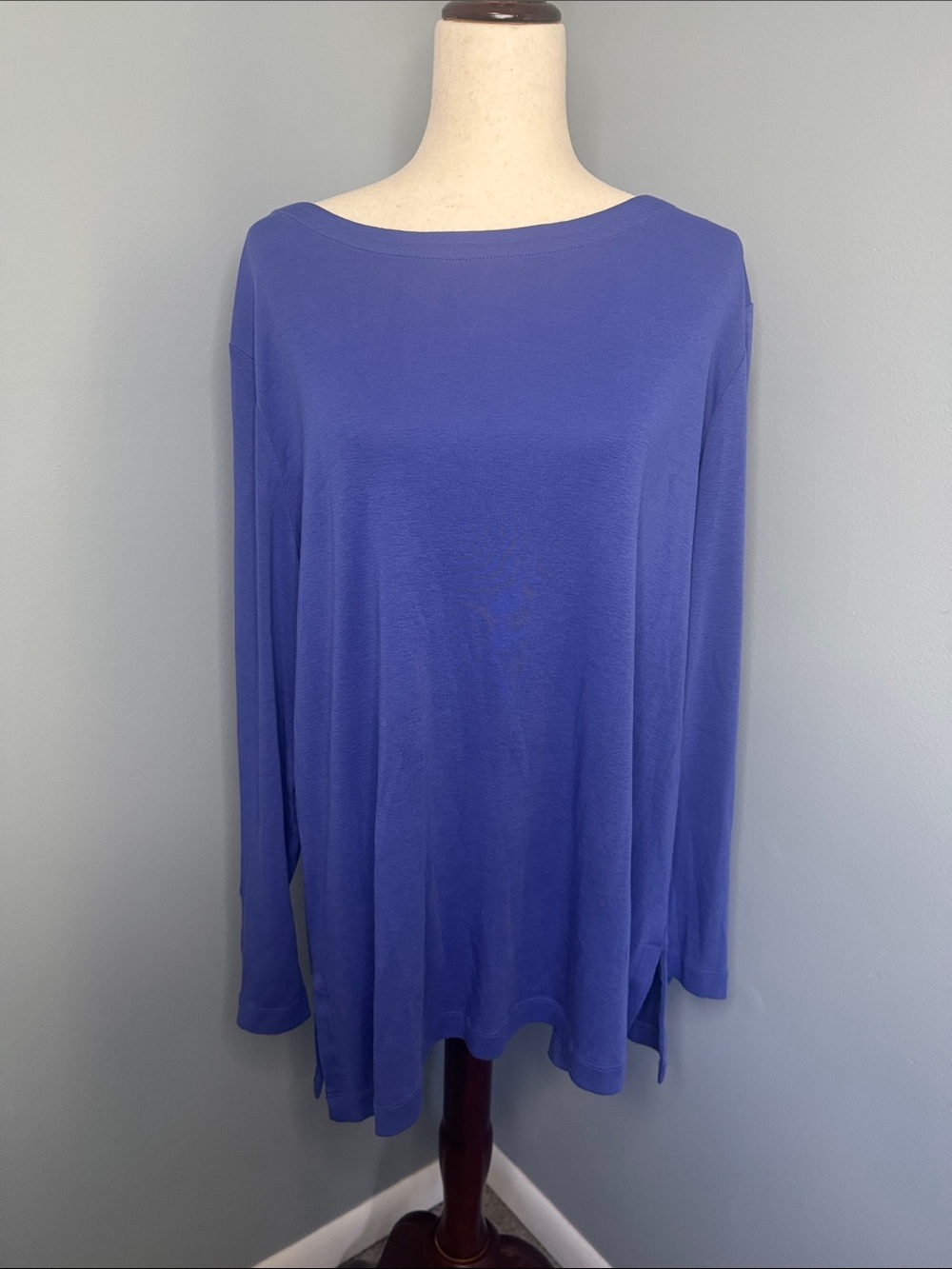 Chico's Women’s Blue Long-Sleeve Sz XXL
